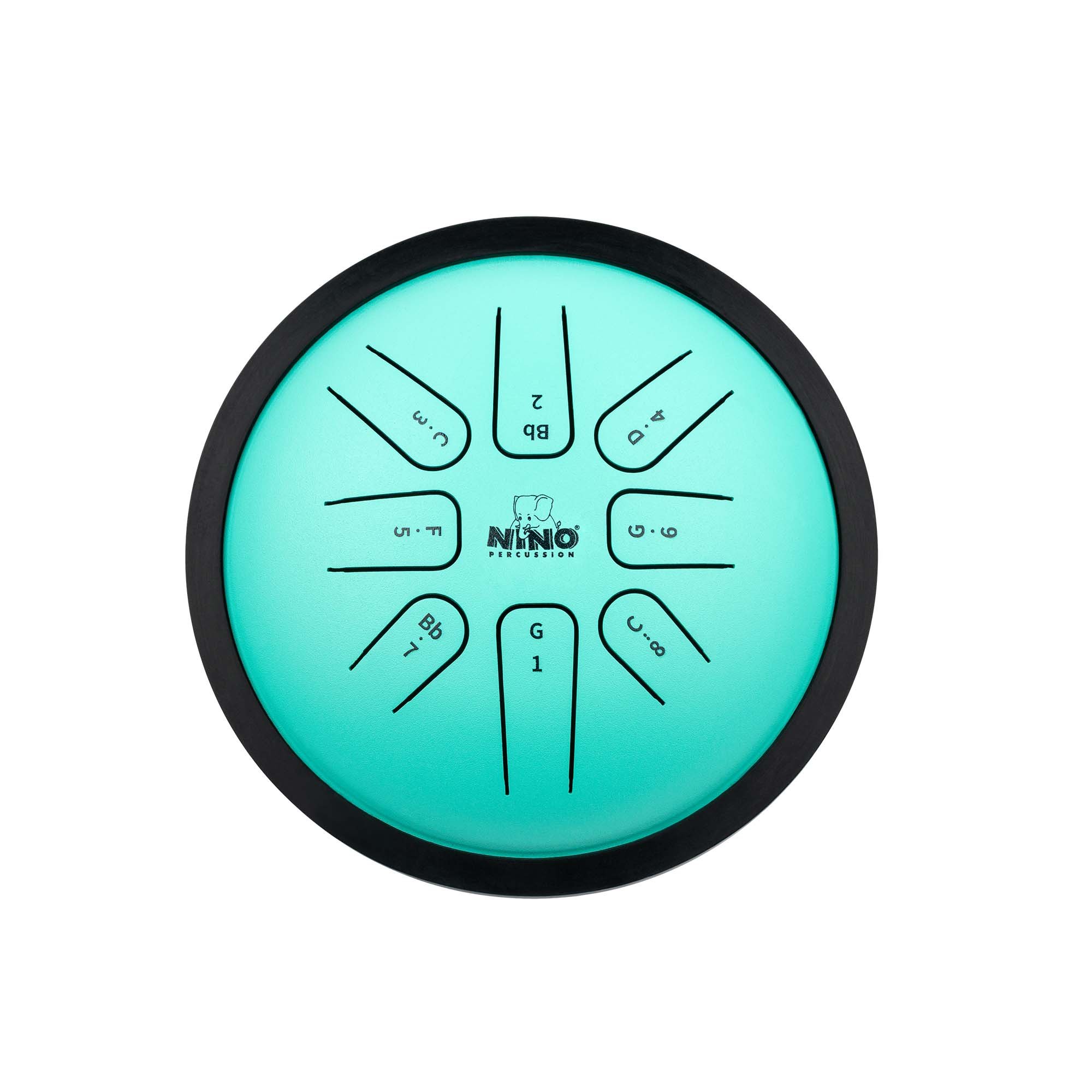 Steel Tongue Drum Mint Green – Klanginstrument für Kinder